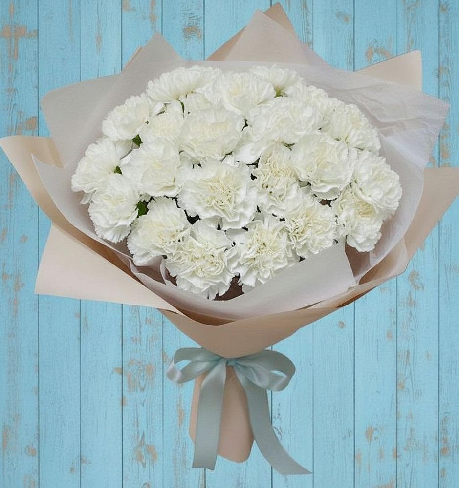 Букет цветов из: Гвоздики в Ивановское