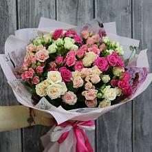 Букет цветов из:  Розы в Ивановское