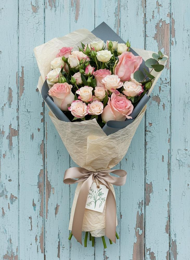 Букет цветов из: Розы в Ивановское