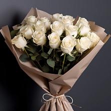 Букет 17 Белых роз в Ивановское