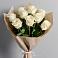 Букет 9 Белых роз Эдлесс Лав в Ивановское