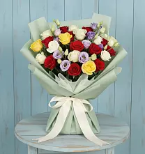 Букет цветов из:  Розы в Ивановское
