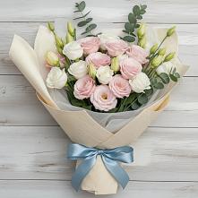 Букет цветов из:  Лизиантусы #REPLACE_PRED# Ивановское