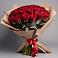 Букет 25 Красных роз Лотус в Ивановское