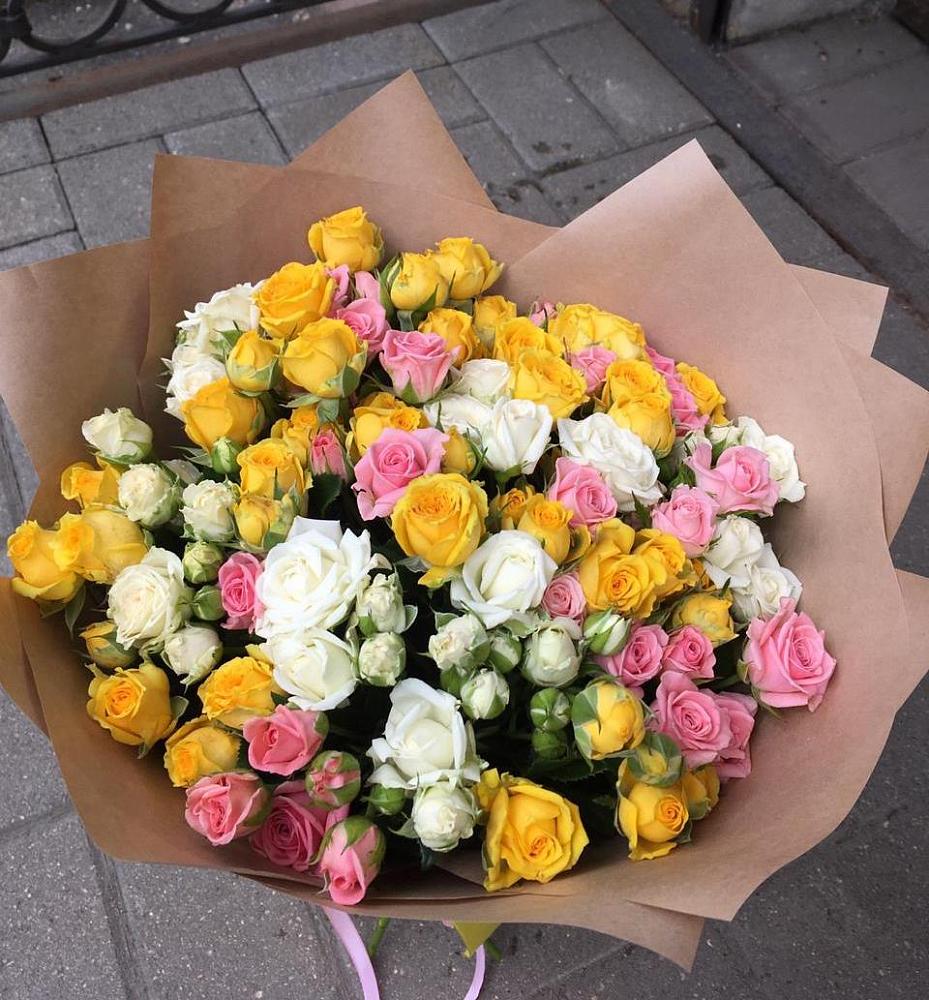 Букет цветов из: Розы в Ивановское