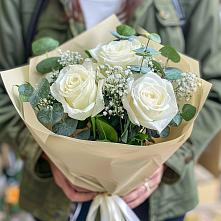 Букет цветов из:  Розы в Ивановское