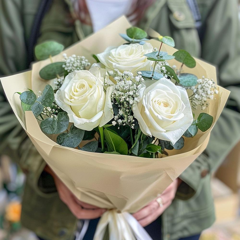 Букет цветов из: Розы в Ивановское