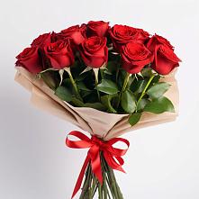 Букет 11 Красных роз Эдлесс Лав в Ивановское