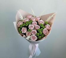 Букет цветов из:  Розы и Хризантемы в Ивановское