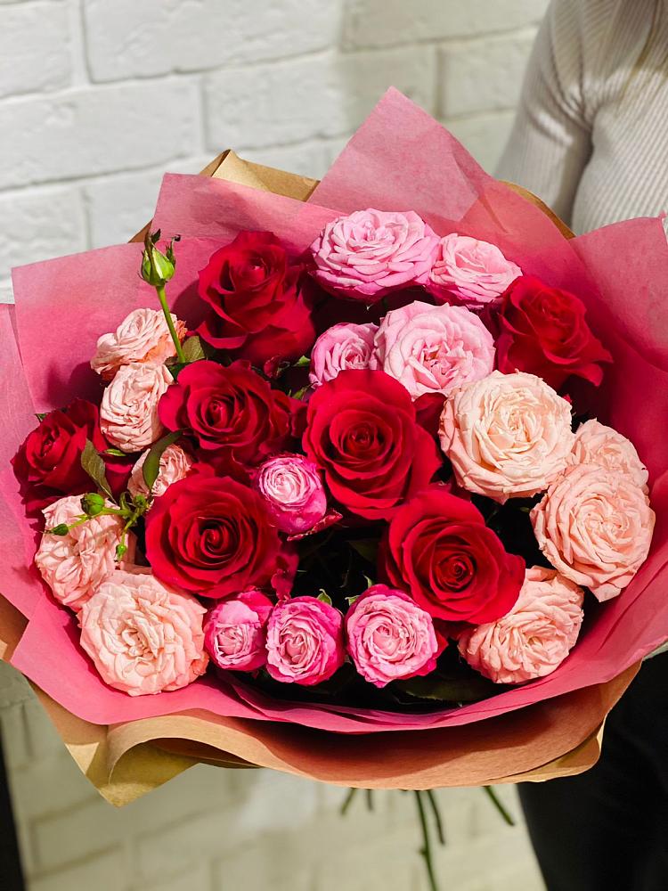 Букет цветов из: Розы в Ивановское