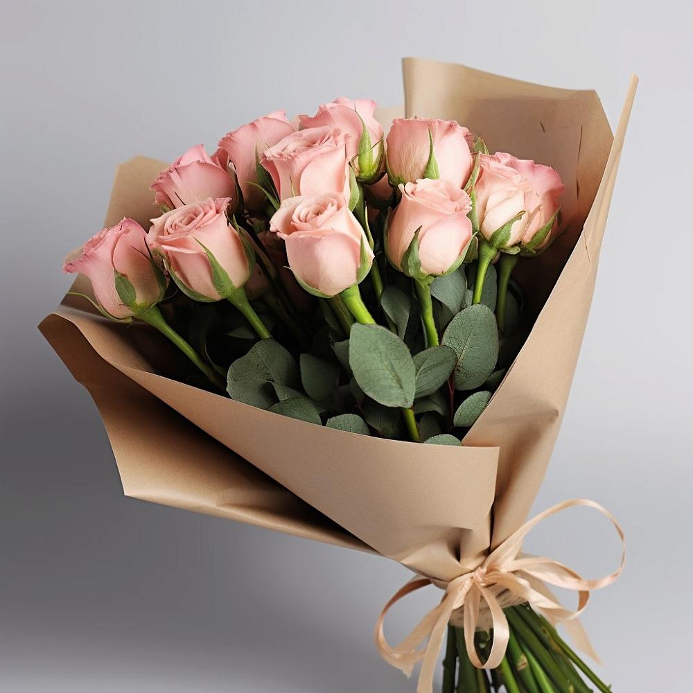 Букет 11 Нежных роз в Ивановское