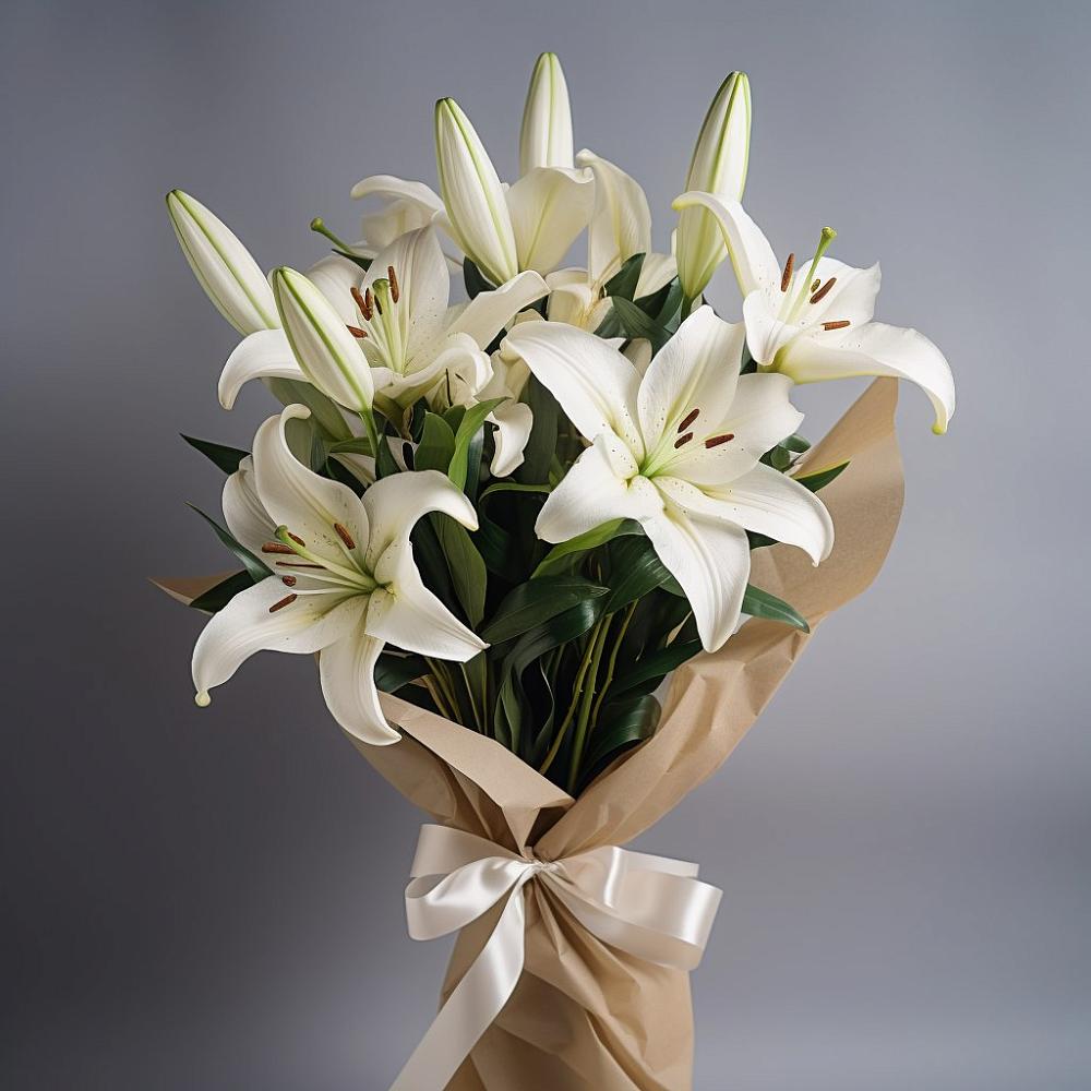 Букет цветов из: Лилии в Ивановское