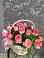 Цветочная композиция из Розы в корзине в Ивановское