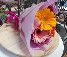 Букет цветов из:  Герберы в Ивановское