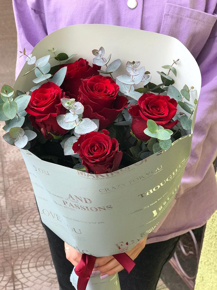 Букет цветов из: Розы в Ивановское