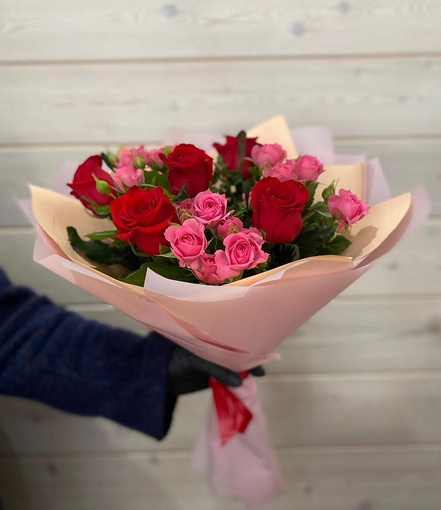 Букет цветов из: Розы в Ивановское
