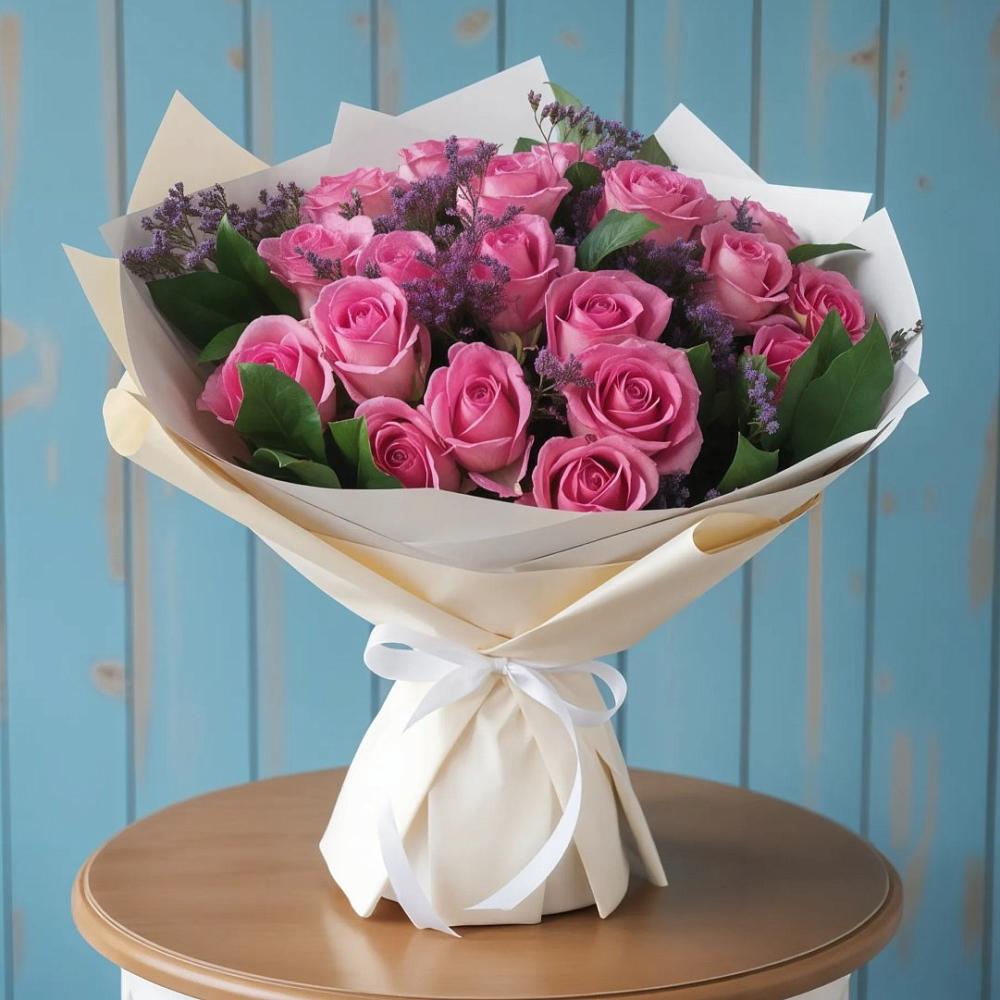 Букет цветов из: Розы в Ивановское