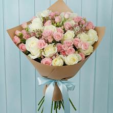 Букет цветов из:  Розы в Ивановское