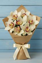 Букет цветов из:  Орхидеи и Розы в Ивановское