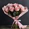 Букет 7 розовых роз в Ивановское